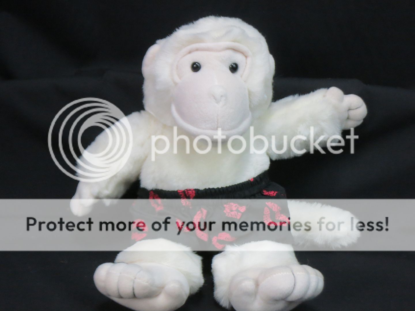 albino gorilla plush